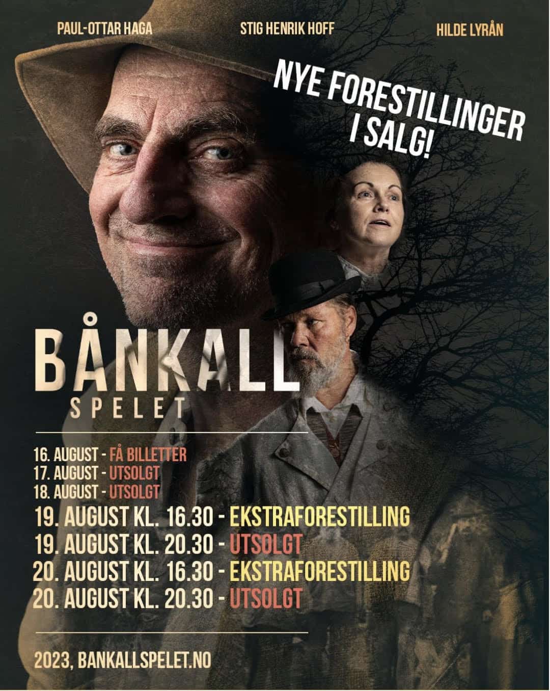 You are currently viewing Bånkallspelet – Ekstra forestillinger
